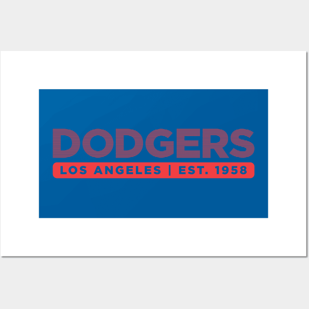 Dodgers #2 Wall Art by HooPet